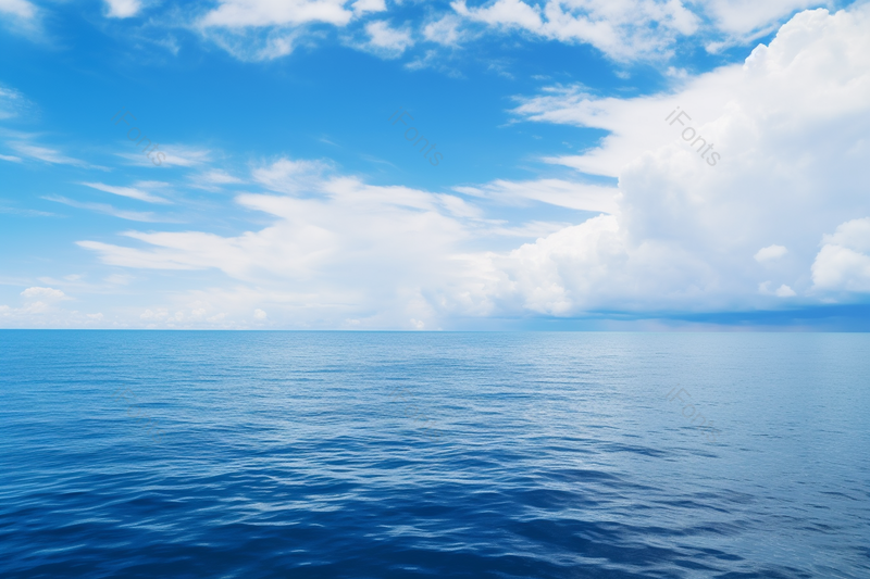 蓝天大海云海海天一线实拍,高清,摄影图,摄影图片,图片大全,摄影图免费下载